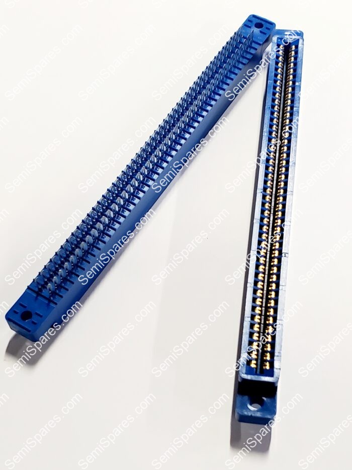 SULLINS CONNECTOR SOLUTIONS HCC44DREH | CONN EDGE DUAL FEMALE 88 POS GOLD BLUE - Image 3