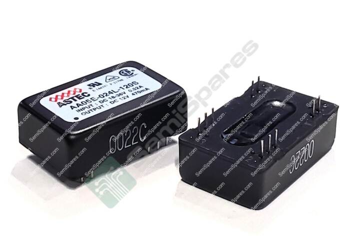 ARTESYN/ ADVANCED ENERGY AA05E-024L-120S | ISOLATED MODULE DC DC CONVERTER 1 OUTPUT 12V 410MA 18V-36V INPUT THROUGH HOLE - Image 3