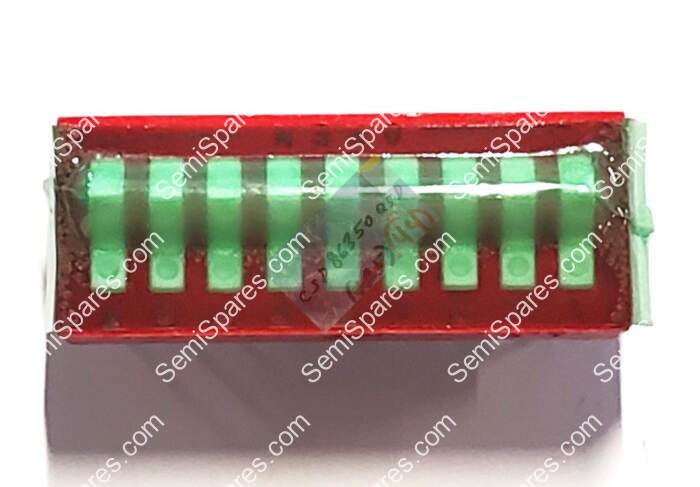 GRAYHILL INC. 76SB09ST | DIP SWITCH SPST 9 POSITION THROUGH HOLE ROCKER ACTUATOR 150MA 30VDC RAISED THROUGH HOLE PC PIN TAPE SEAL - Image 2