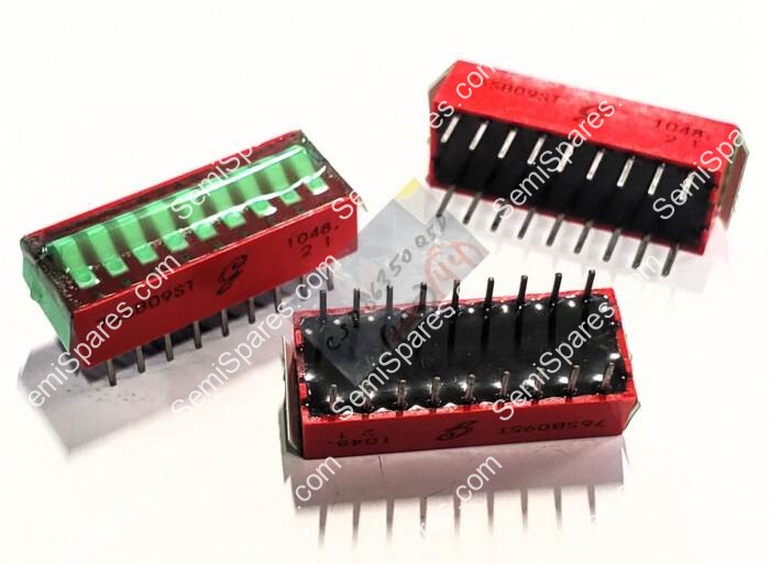 GRAYHILL INC. 76SB09ST | DIP SWITCH SPST 9 POSITION THROUGH HOLE ROCKER ACTUATOR 150MA 30VDC RAISED THROUGH HOLE PC PIN TAPE SEAL - Image 3