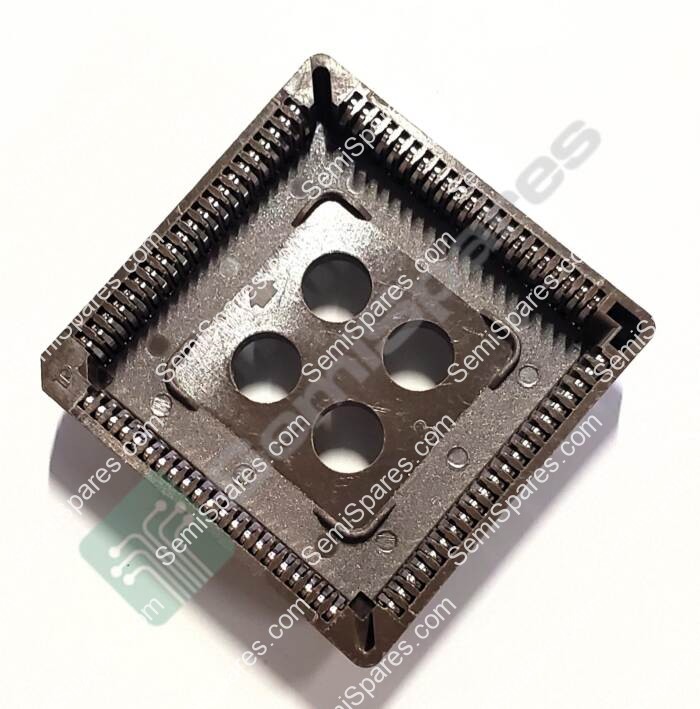 PRECI-DIP 540-88-084-24-008 | 84 (4x21) POS PLCC SOCKET TIN THROUGH HOLE BROWN CLOSED FRAME SOLDER 1A - Image 2