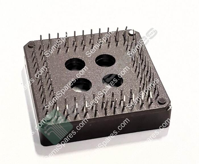 PRECI-DIP 540-88-084-24-008 | 84 (4x21) POS PLCC SOCKET TIN THROUGH HOLE BROWN CLOSED FRAME SOLDER 1A - Image 3
