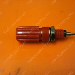 229B-RD | PHILMORE BANANA JACK RED BINDING POST FOR 14-18 AWG (PKG OF 3)