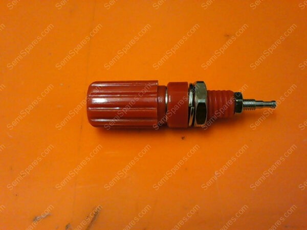 229B-RD | PHILMORE BANANA JACK RED BINDING POST FOR 14-18 AWG (PKG OF 3)