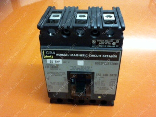 FAL34060 | SQUARE D 60 AMP THERMAL MAGNETIC CIRCUIT BREAKER