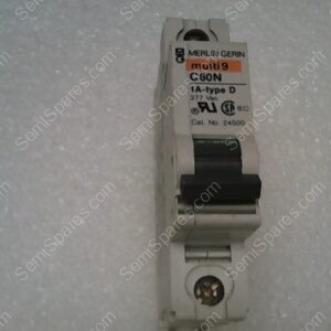 C60N 1A(D) | MULTI 9 SINGLE POLE CIRCUIT BREAKER, 1A, 277 VAC,  TYPE D