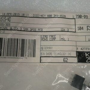 ED555/3DS | TERMINAL BLOCK 3.5MM 3POS PCB, DIGI-KEY PN: ED1515-ND