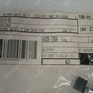 ED555/3DS | TERMINAL BLOCK 3.5MM 3POS PCB, DIGI-KEY PN: ED1515-ND