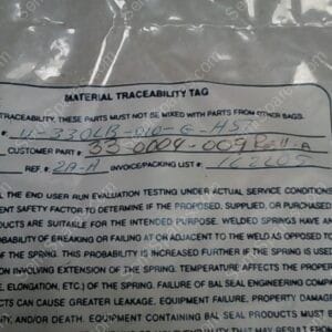 BALANCE SHAFT SEAL | BALANCE SHAFT SEAL, SYMMETRICAL LIP SEAL