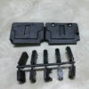 207473-1 | CONN BACKSHELL 37P 90/180DEG BLK