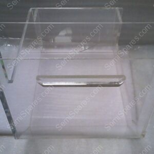 13-8892-402 | COVER, BULKHD INPT STA. CLEAR (CRACKED)