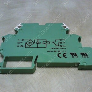 DEKREL24I1 | PHOENIX CONTACT DEK-REL-24/1/1, DEKREL24I1,(2940171) SOLID-STATE RELAY MODULE, 24 VAC/DC