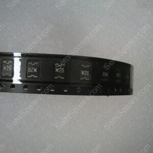 MINISMDC200-2 | POLYMERIC PTC RESETTABLE FUSE 8V 2 A IH SURFACE MOUNT 1812 (4532 METIC), CONCAVE