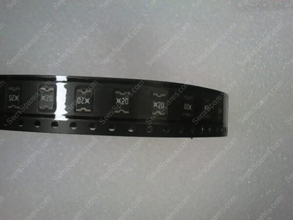 MINISMDC200-2 | POLYMERIC PTC RESETTABLE FUSE 8V 2 A IH SURFACE MOUNT 1812 (4532 METIC), CONCAVE
