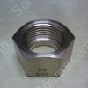 NUT-660SS-SP | NUT CGA 660 SS STAINLESS STEEL WITH SILVER PLATE
