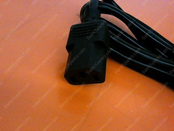 E3462-C | POWER CORD, 6 FEET,AWG 18/3,SVT,BLACK,CSA,PROTECTED PLUG