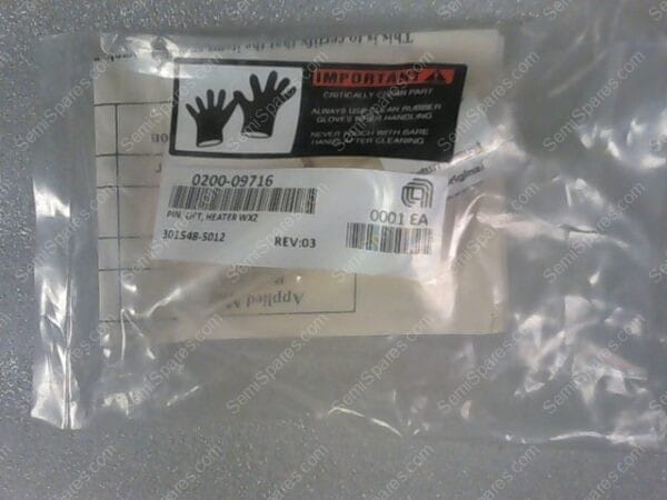 PL-0740-00 | PIN, LIFT HTR WXZ, 0200-09716, AMT-C3