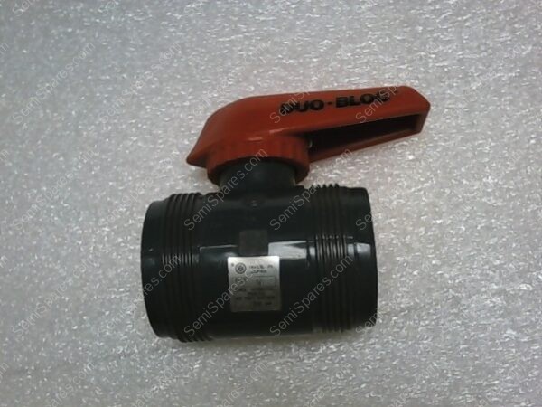 95K01050B | ASAHI AMERICA 3/4" PVC BALL VALVE 95K01050B, DUO-BLOC, SEALS EPDM