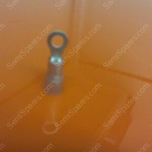 PANDUIT 22-18 | RING TERMINAL, NYLON, GRIP SLEEVED SEAM,22 TO 18 AWG