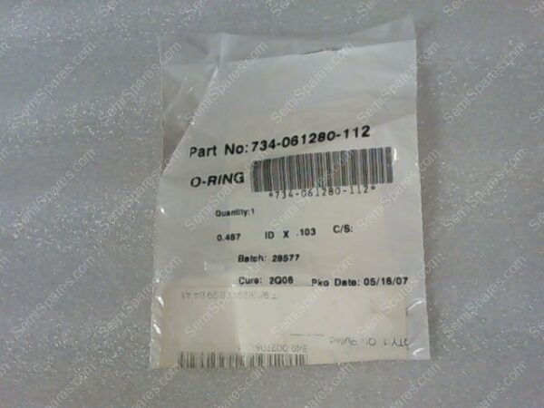 734-061280-112 | O-RING, VTN, .487ID
