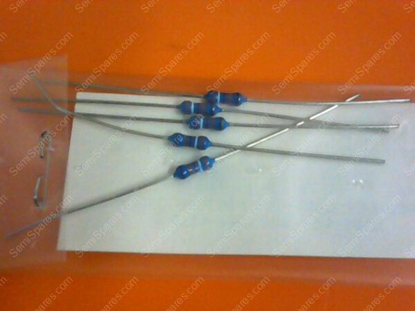392KX | 1/4 WATT 1% METAL FILM RESISTORS 392K OHM (PKOF 5)