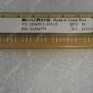 3296W-1-103LF | 3/8", 10KOHMS, SEALED, BOURNS TRIMMER RESISTORS-THROUGH HOLE