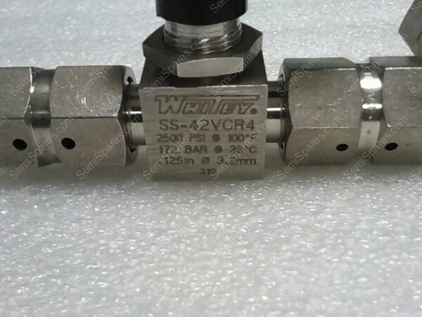 SS-42VCR4 | STAINLESS STEEL HIGH PRESSURE BALL VALVE 1/4"