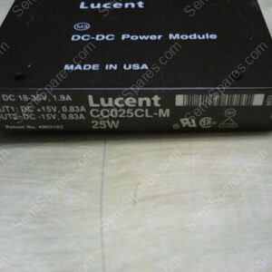 CC025CL-M | LUCENT CC025CL-M, IN DC 18-36V, 1.9A, OUT1 DC +15V,0.83A, 25W
