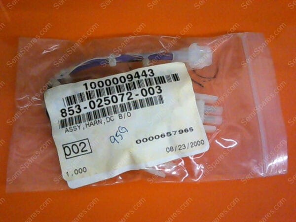 853-025072-003 | ASSY,HARN,DC B/O