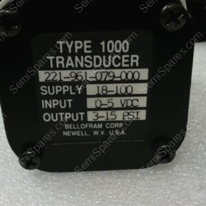 221-961-079-000 | TYPE 1000 TRANSDUCER