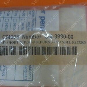 CM-3990-00 | PEN,RED SHORT NIB,084790300FURN 3 CHANNEL RECORD