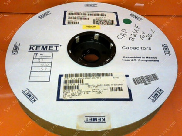 T350F226M016AS7301 | CAP 22UF VOLTS 16 20% (1000PCS)