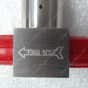 316L-SCG | EWAL DZ SERIES 1/4 TOGGLE LEVER BELLOW VCR VALVE 316L SCG 150 PSIG