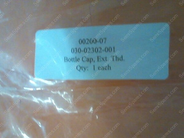 GU-3120-00 | CAP, 030-02302-001, THREADED H202 BOTTLE