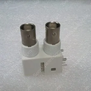 364A2595 | RF CONNECTORS/COAXIAL CONNECTORS X-2 DUAL NC JACKS R/A WHITE
