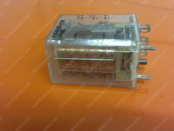 R10-E1Z2-V700 | RELAY GEN PURPOSE 4PDT 2A 24VDC