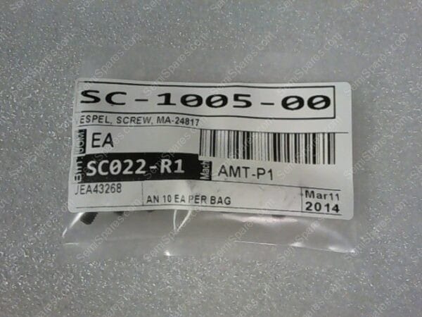 SC-1005-00 | VESPEL, SCREW, MA-24817