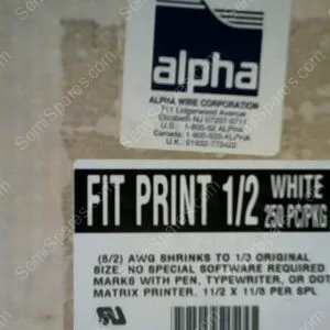 785-097691-003 | LBL,SHRINK FIT,1/2,105C,PRINT