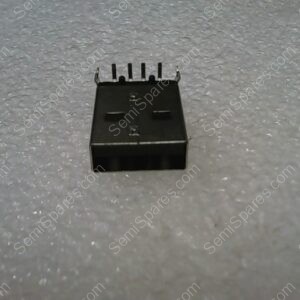 0480370001 | USB-A (USB TYPE-A) USB 2.0 PLUG CONNECTOR 4 POSITION THROUGH HOLE, RIGHT ANGLE