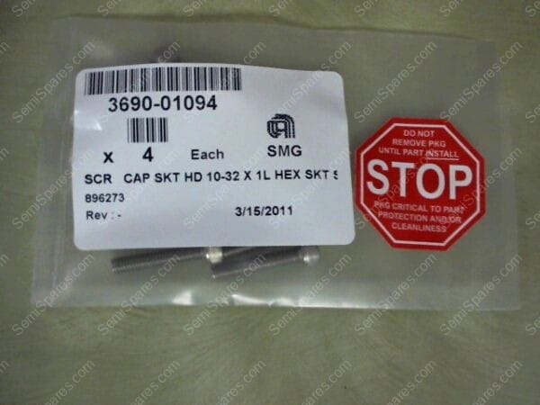 3690-01094 | SCR CAP SKT HD 10-32 X 1L HEX SKT S