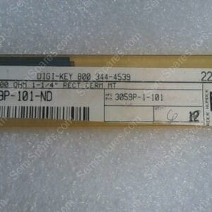 3059P-1-101 | POT 100 OHM 1-1/4" RECT CERM MT