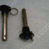 CL-8-BLPB-2. 00 | CARR LANE 1/2" DIAMETER X 2" GRIP LENGTH BUTTON HANDLE BALL LOCK PIN