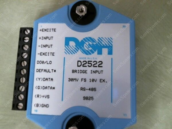 D2522 | DGH D2522 BRIDGE INPUT MODULE 30MV FS 10V EX RS-495 9825