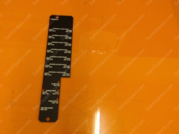 714-702342-001 | PL,LBL,12 POS,SOL VLV,T/M