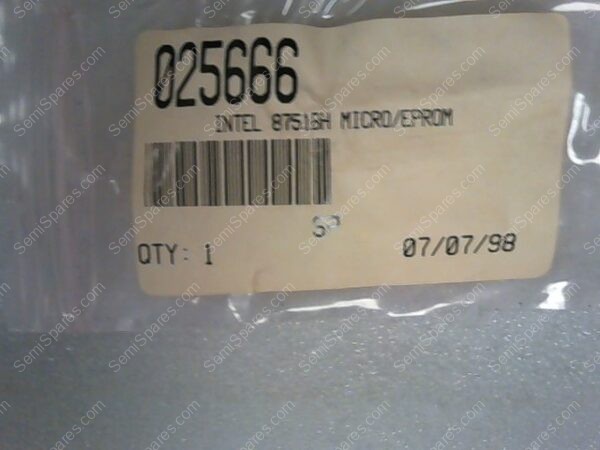 P8751BH | INTEL 8751BH MICRO/EPROM (025666)