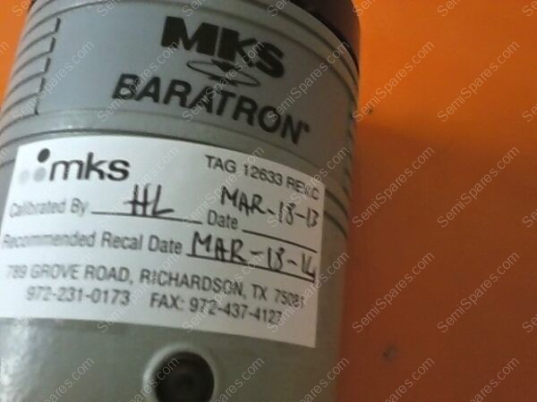 PT-0255-00 | MKS 622, P/N 622A11TBE, 10 TORR, 23-2644