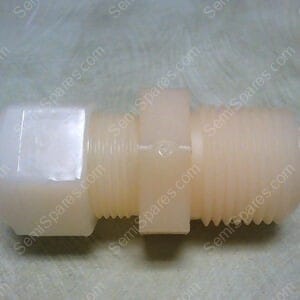 268-N02X02 | FITTING, NYLOSEAL MALE STR, 1/2" X 1/2"