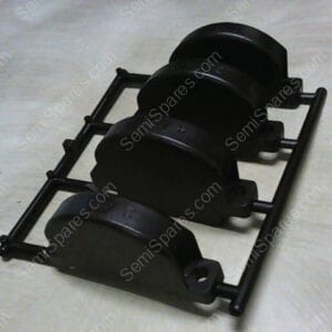 206512-1 | BLACK CONNECTOR BACKSHELL, CABLE CLAMP 1 3/8-18 UNEF 23