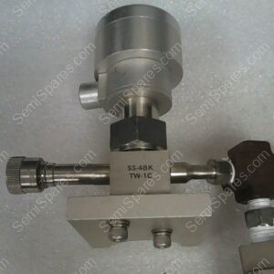 SS-4BK TW-1C | NUPRO STAINLESS STEEL BELLOWS SEALED VALVE, J40-222 PRESSURE SWITCH ATTACHED