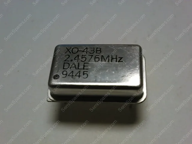 2.4576MHZ| CRYSTAL OSCILLATOR TTL OUTPUT| DALE XO-43B / FOX F1100E